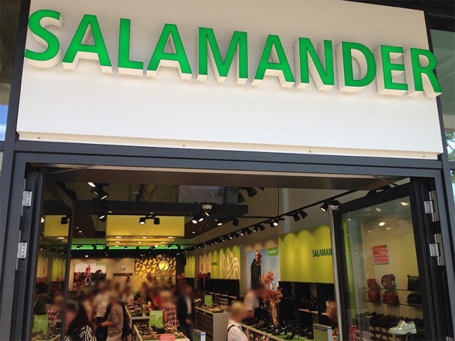 Fashion Outlet Montabaur Geschäft Salamander